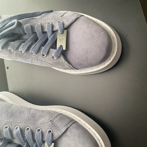 Ralph Lauren Light Blue Women's Sneakers - Picture 3 of 6